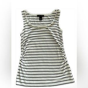 White House Black Market Striped tank